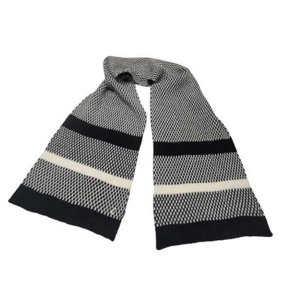 Black and White Sarf Winter Scarf - Picture 1 of 4